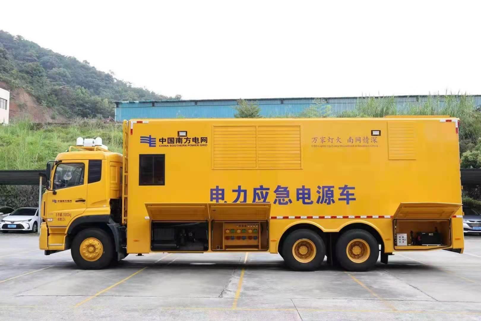吉阳安康大型柴油发电机发电车UPS电源出租租赁